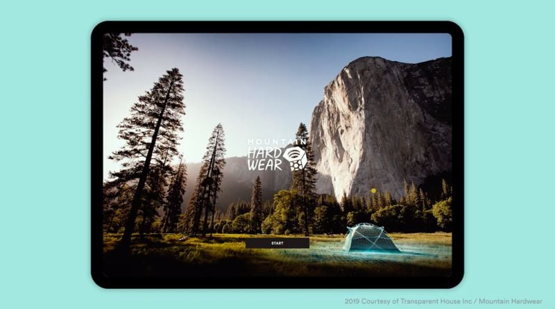 AR Tent-Previewing Experiences