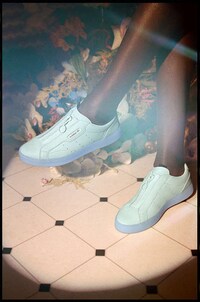 Perforated Logo Soft Sneakers Image 2