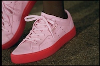 Perforated Logo Soft Sneakers Image 8