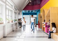 Colorful Refugee Children Schools Image 2