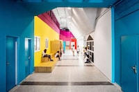 Colorful Refugee Children Schools Image 3