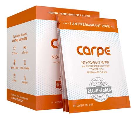 Large Antiperspirant Wipes