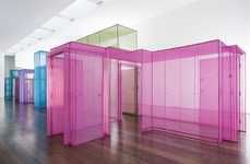 Colorful Transparent Home Installations