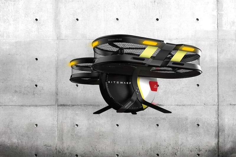 Construction Site-Monitoring Drones