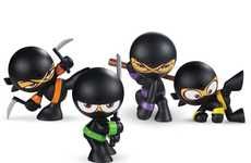 Flatulent Ninja Figurines