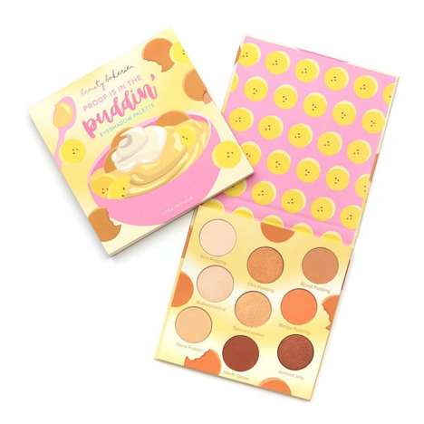 Pudding-Themed Eyeshadow Palettes