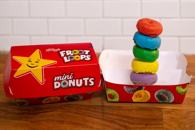 Tasty Multi-Colored Mini Donuts