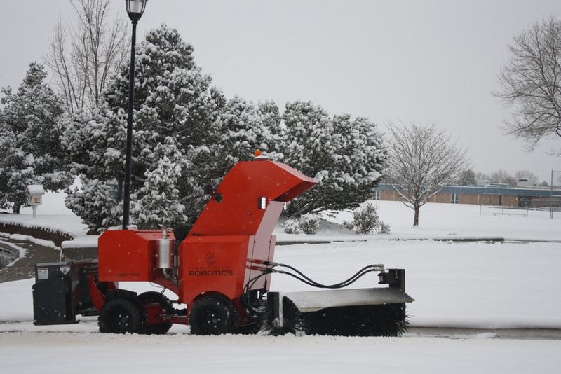 Self-Driving Snow Removal Robots