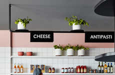 Elegantly Chic Deli Interiors