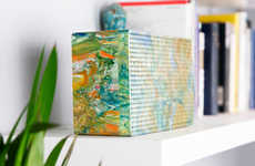 Stunning Upcycled Portable Speakers