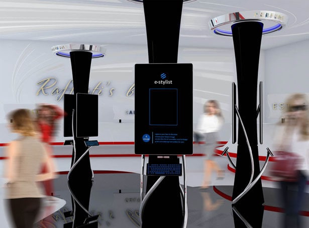 Connected Cosmetic Retail Kiosks