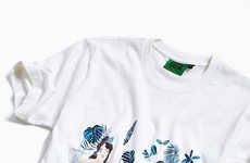 Garden-Themed Graphic Shirts