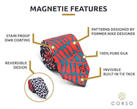 Silky Performance-Driven Magnetic Ties Image 3