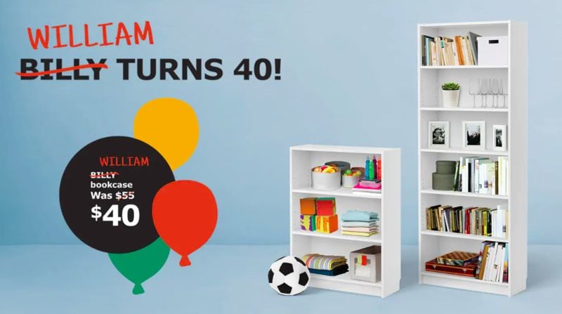 Rebranded Bookcase Promotions