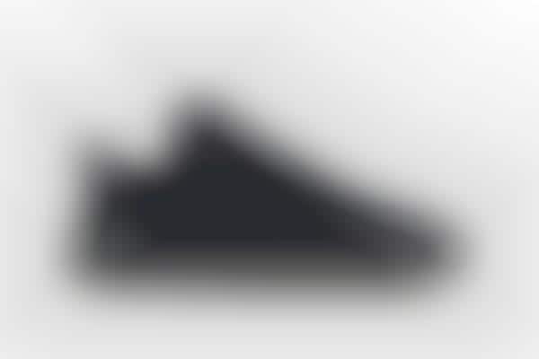 All-Black Suede Sneakers
