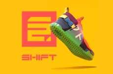 Colourful Futuristic Sneaker Concepts