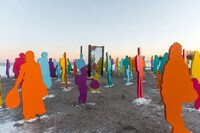 Colourful Migration-Themed Installations Image 3