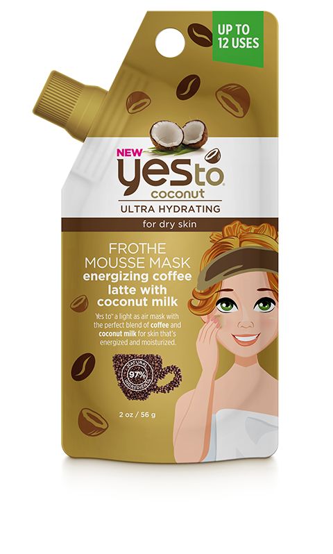 Latte-Like Frothing Face Masks