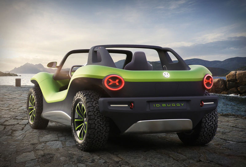 Futuristic All-Electric Dune Buggies