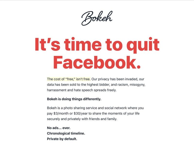 Private Photo-Sharing Services