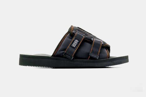 Velcro Strapped Bulky Sandals