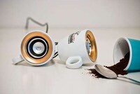 Upcycled Coffee Cup Speakers Image 5