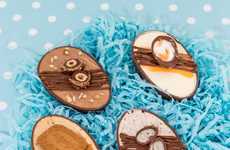 Cheesecake-Filled Easter Chocolates
