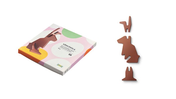 Flat-Pack Chocolate Easter Bunnies
