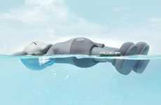 Massive Floating Traveling Installations