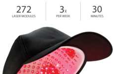 Hat-Shaped Hair Growth Lasers