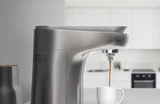 Smartphone-Connected Coffee Brewers