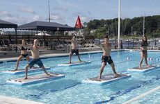 Aquatic Yoga Practice Boards