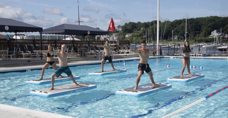 Aquatic Yoga Practice Boards