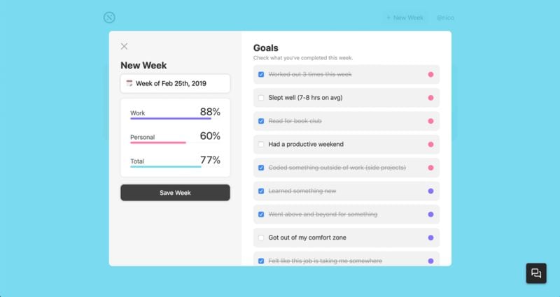 Lifestyle Goal-Tracking Platforms