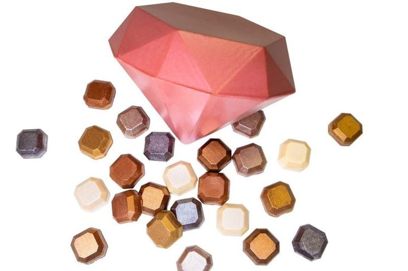 Jewel-Shaped Easter Chocolates