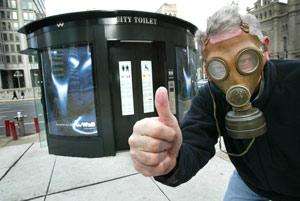 $250,000 Self Cleaning Pay Toilets