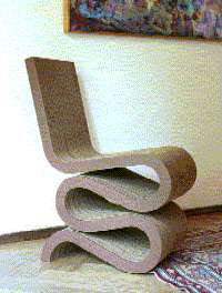 Corrugated Cardboard Furniture