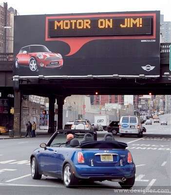 MINI Motorby Billboards