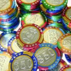Chocolate Poker Chips