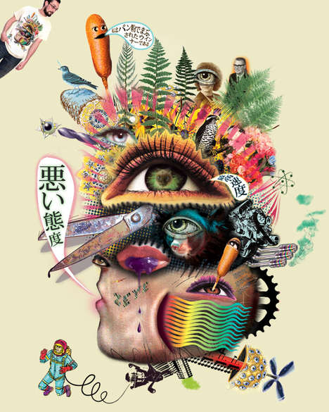 Collage-Inspired Clothing