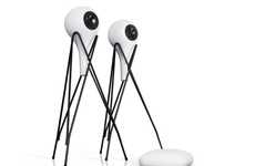 Skeletal Porcelain Sound Systems