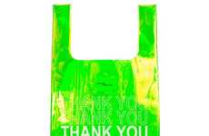 Exclusive Neon Shopper Totes