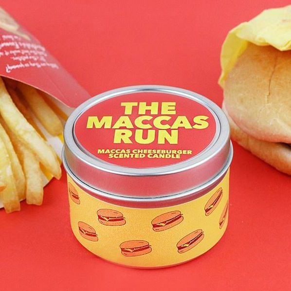 Fast Food-Scented Candles