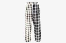 Patchwork Detailed Pajama Sets