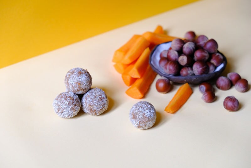 Carrot-Based Energy Bites
