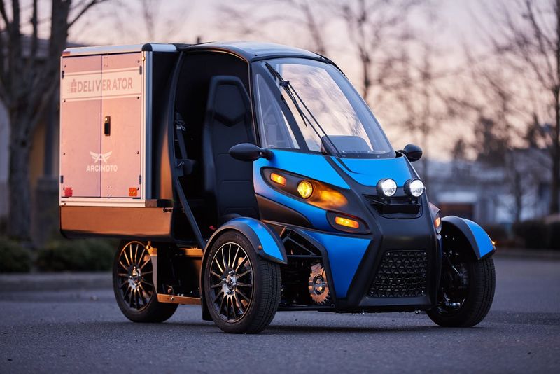 Three-Wheeled Delivery Vehicles