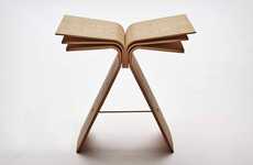 Undulating Plywood Stools