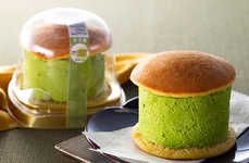 Matcha-Filled Pancake Sandwiches