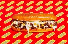 Vegetarian-Friendly Cheesesteak Sandwiches