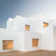 All-White Pixelated Villa Designs Image 4